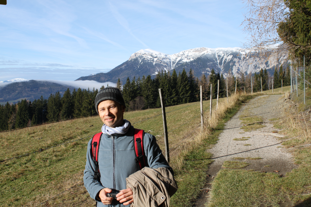 Abbildung 5: Johann kurz vor der Speckbacherhütte