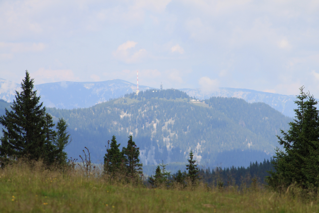 Abbildung 2: Blick auf den Sonnwendstein knapp vor der Feistritzer Schwaig