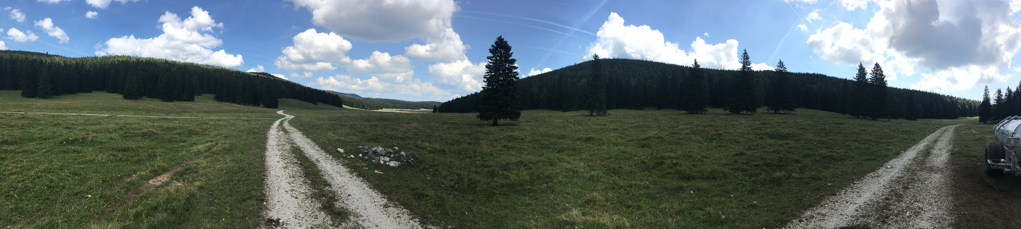 Abbildung 7: Ein Panorama-Foto über die Bodenwiese